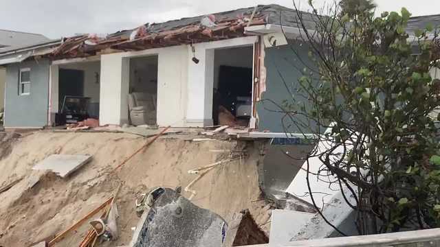 Volusia County beachside home collapses - Vimarsana News