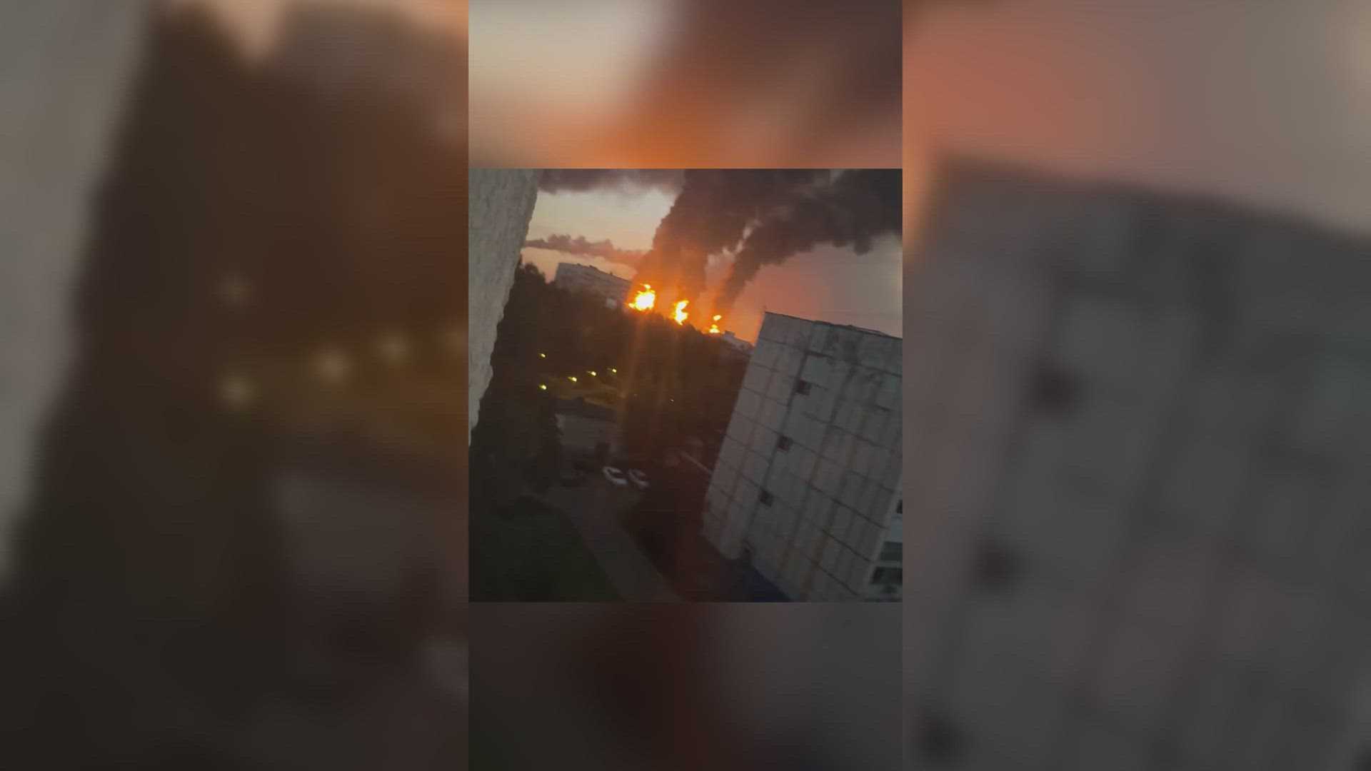 'Massive' Ukrainian drone attack on Moscow region leaves 2 dead and others injured, Russia says