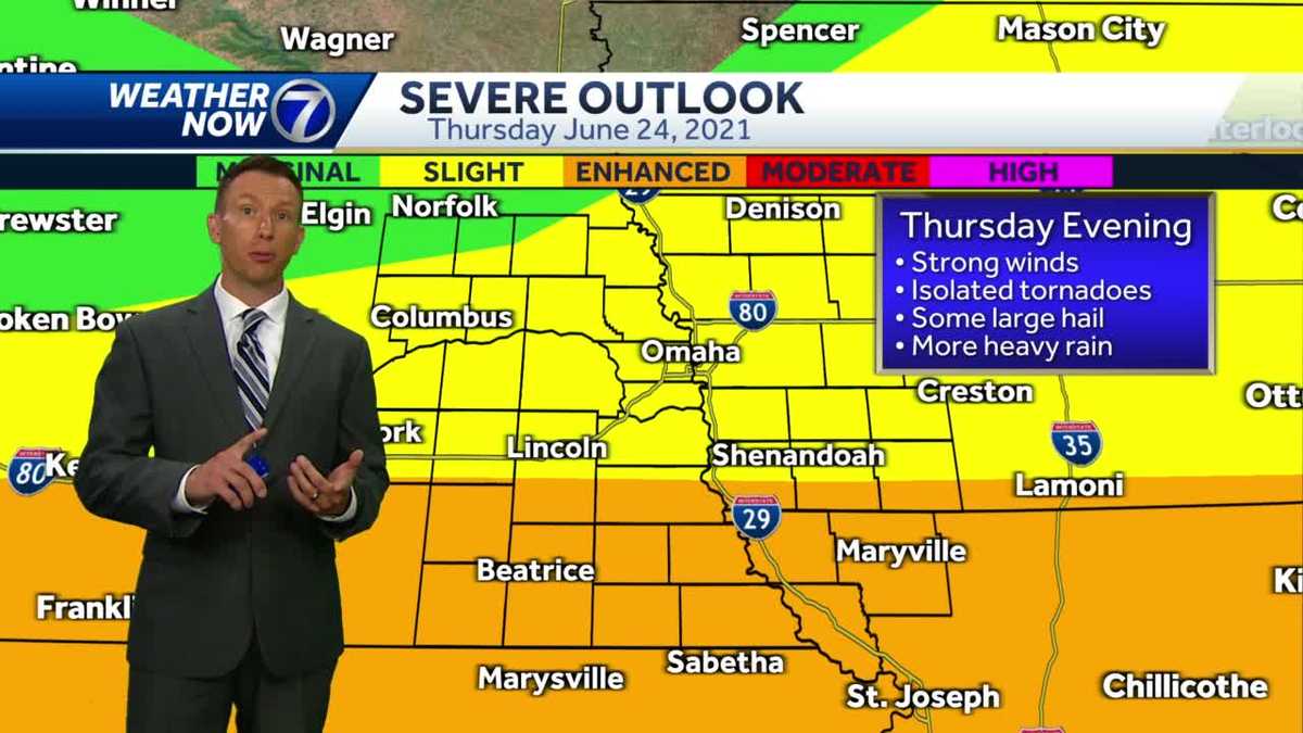 Another round of severe storms possible Thursday afternoon and night