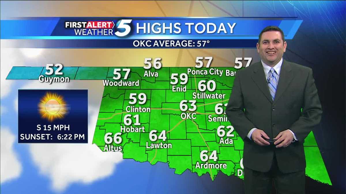 Forecast: Mostly sunny Sunday with highs in the 60s and a very slight ...