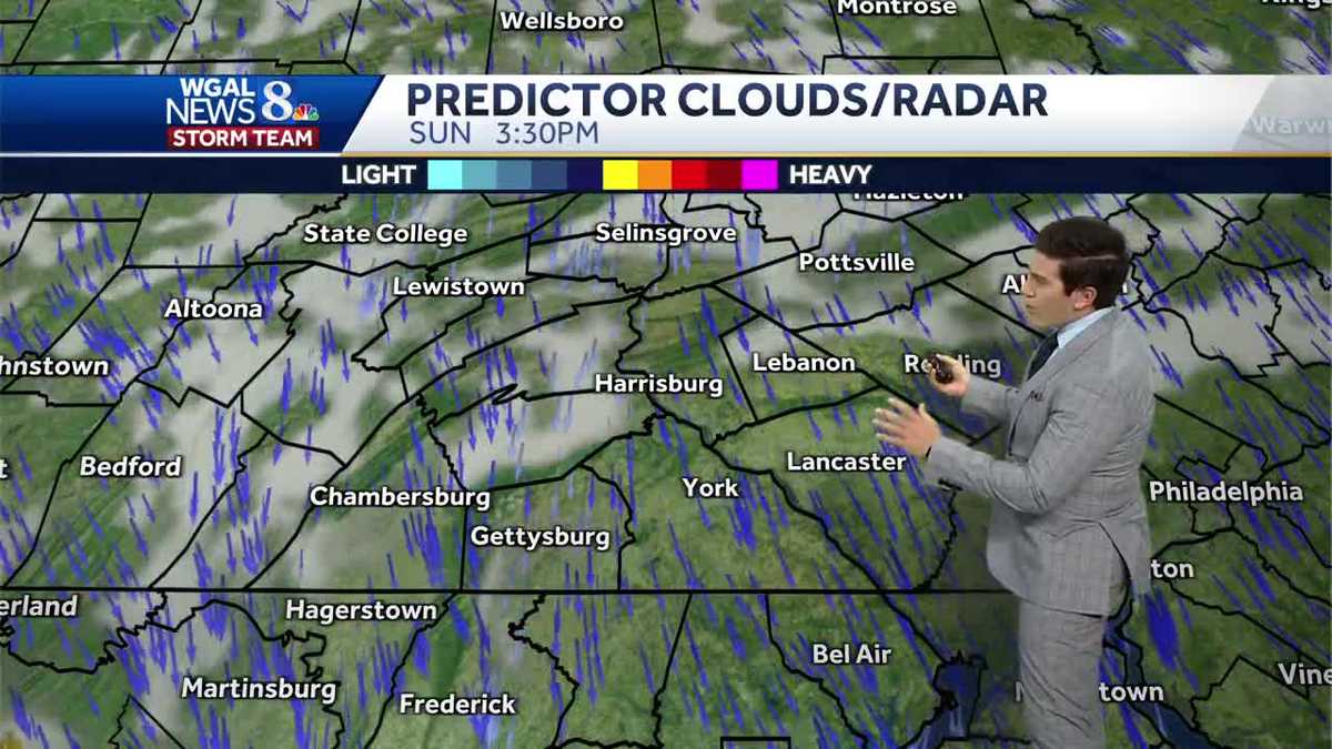 Weak cold front slides through the Valley into Sunday