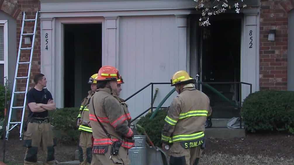 Child taken to hospital after fire breaks out at St. Matthews apartment