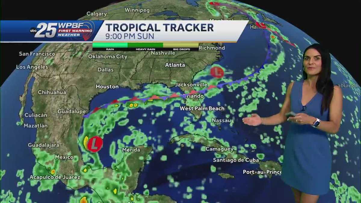 Impact heat today with a few storms across South Florida
