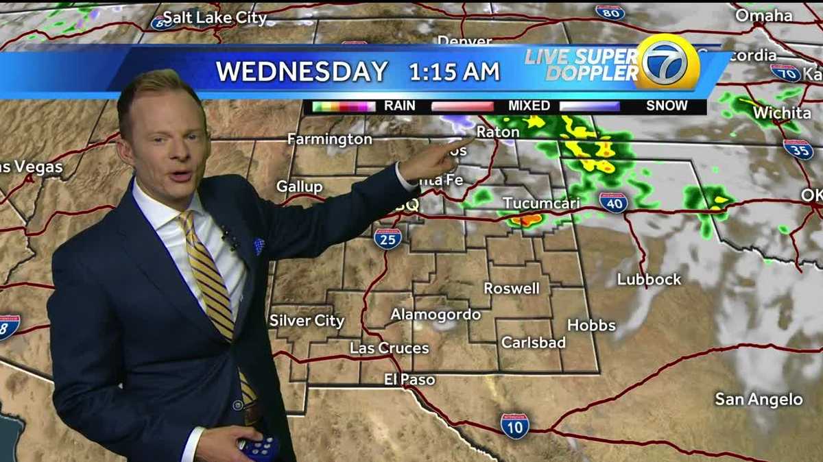 Byron Morton's Tuesday weather forecast