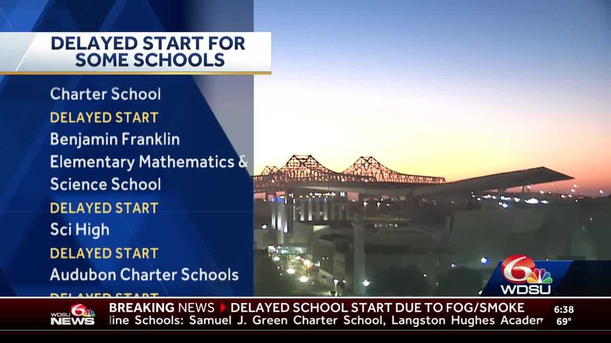 LIST: School closures, delays Tuesday across New Orleans area