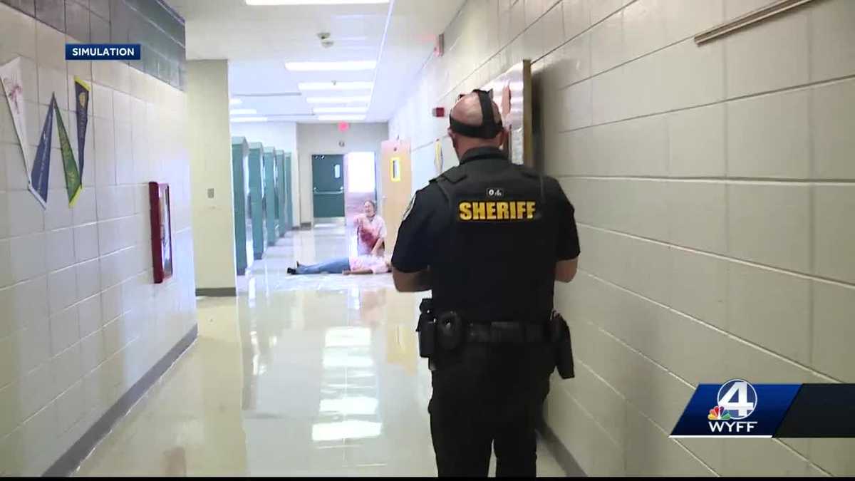 Law Enforcement Officers Undergo Active Shooter Training
