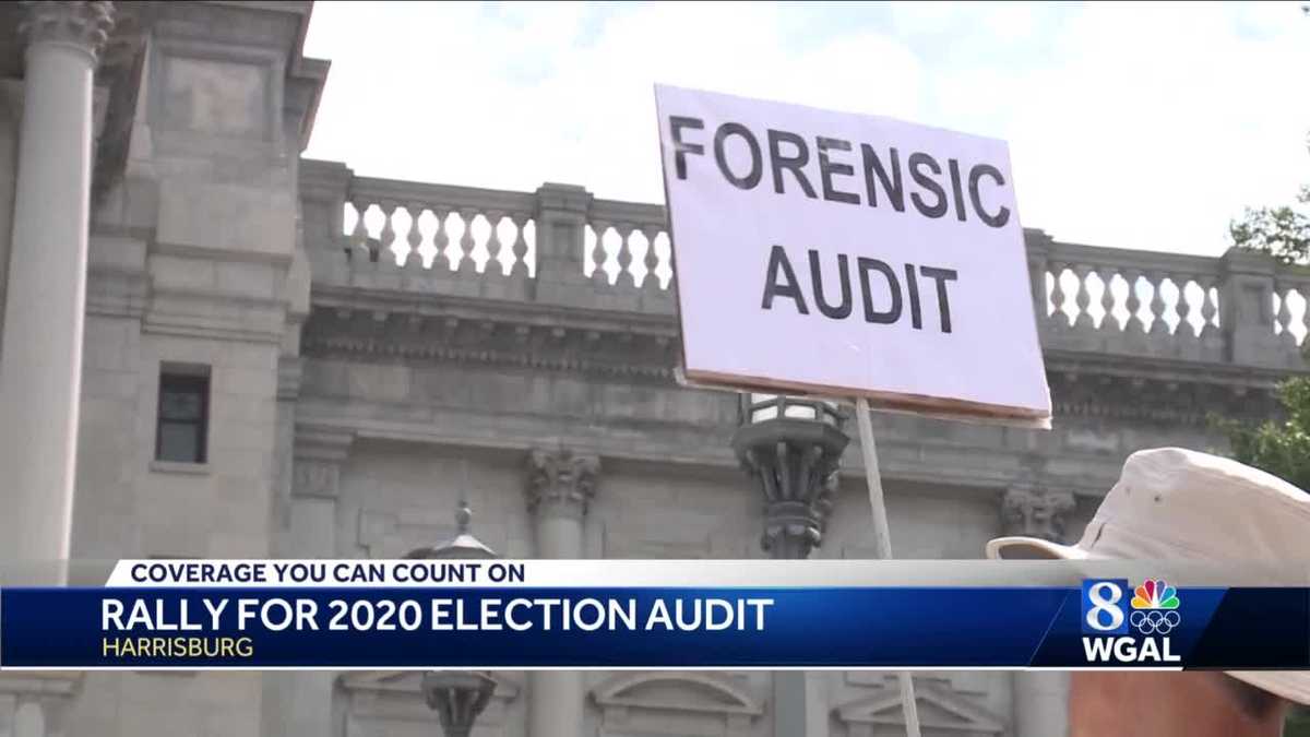 Pennsylvania election audit rally held in Harrisburg