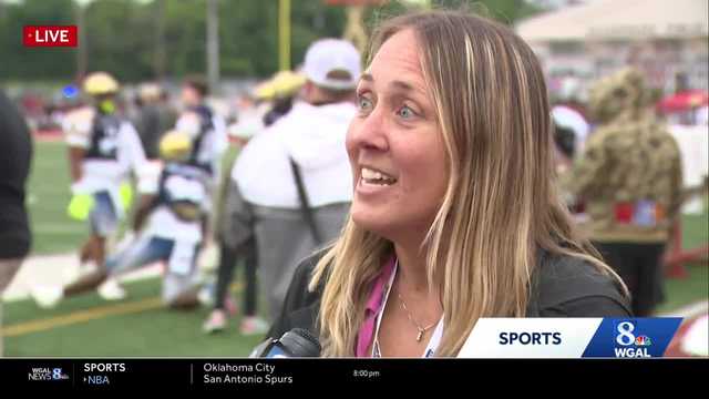 Big 33 COO goes one-on-one with WGAL to discuss girls flag football, 69th Big 33 Football Classic