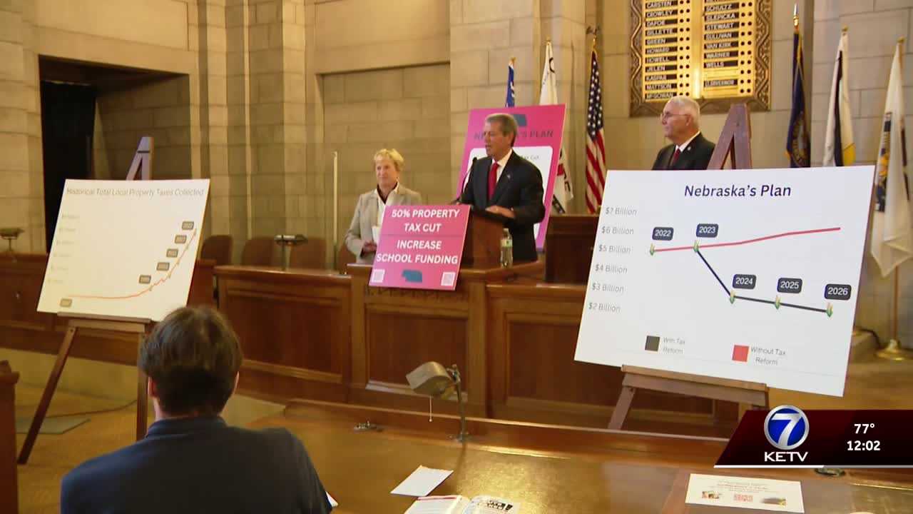 Nebraska Gov. Jim Pillen Unveils Property Tax Reform Plan