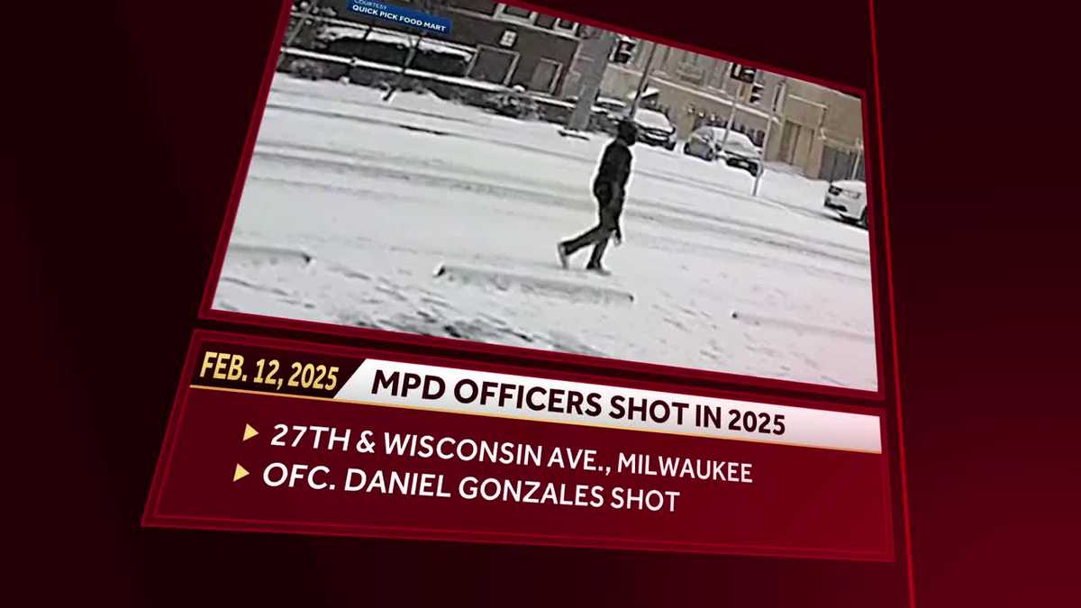 Latest Milwaukee police shooting brings total to 4 officers shot in 2025