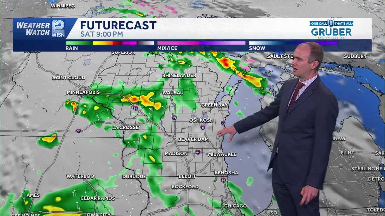 Weather: Warming with storm chances