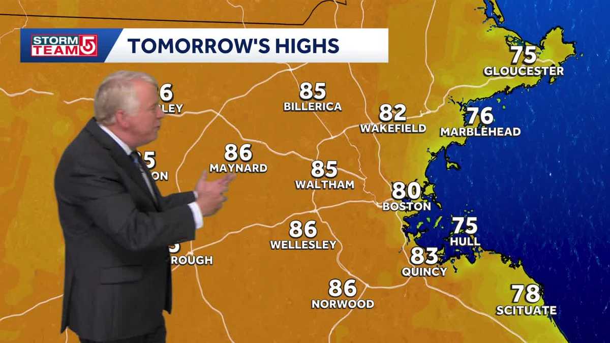 Video: Cool dry air moves in & tracking Erin