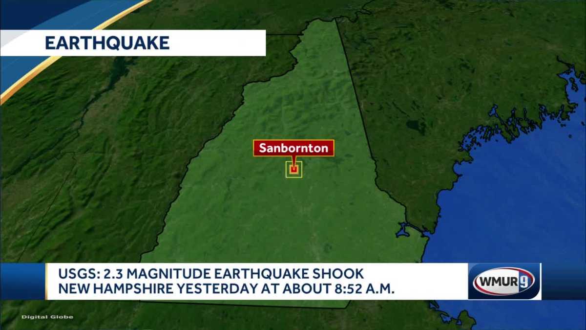 2.3 earthquake of magnitude