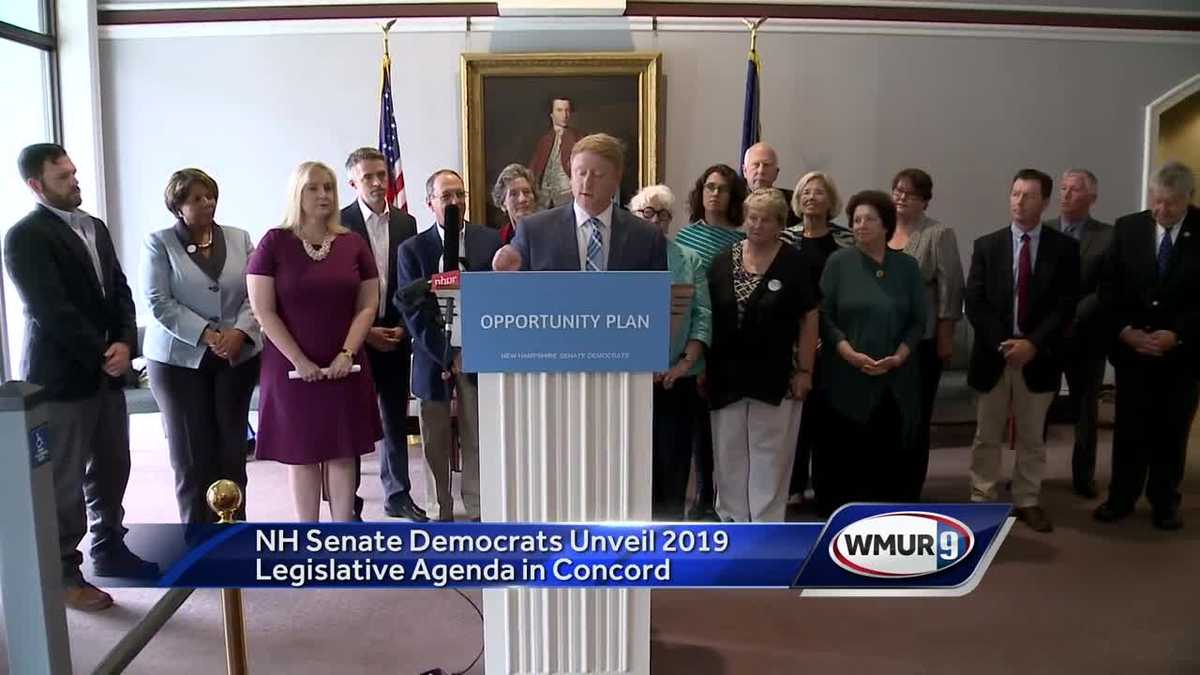 NH Senate Democrats unveil 2019 legislative agenda