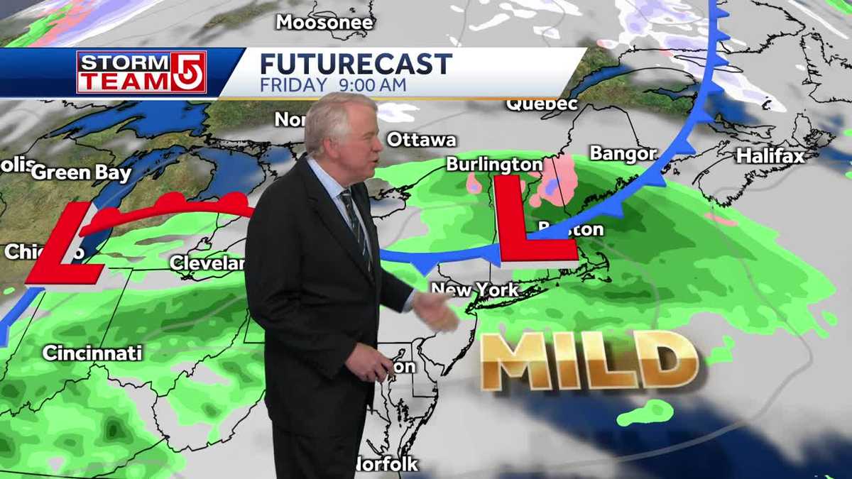 Video: Warmer air, but rain threat in days ahead