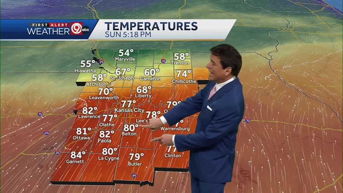 Kansas City: Severe storms are possible on Monday