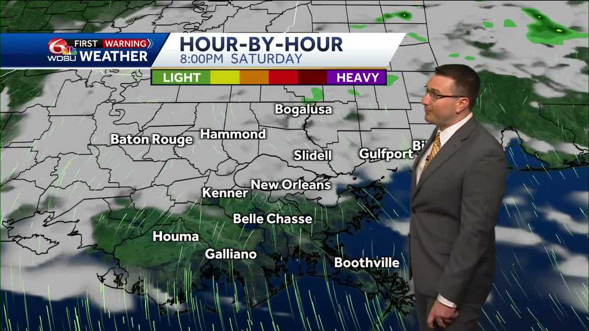 Storms possible again Sunday and next week