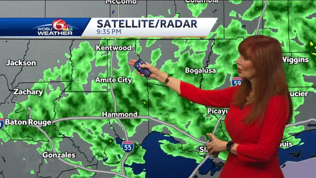 We are not done with the rain