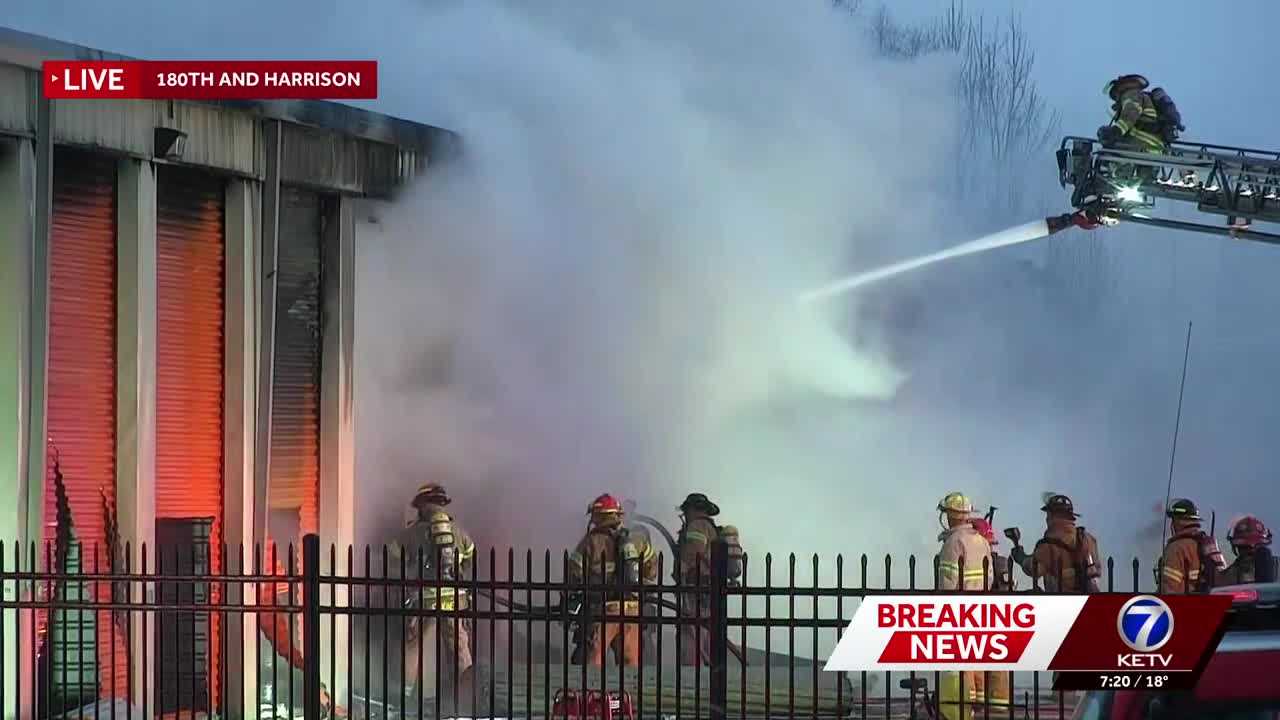 Public Storage units on fire; OFD actively working to extinguish