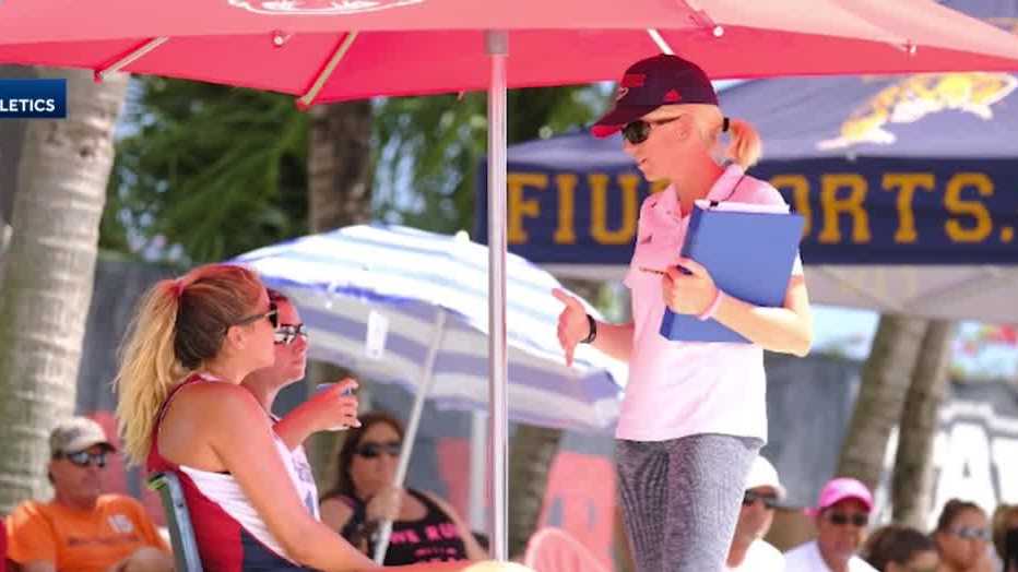 FAU beach volleyball coach Capri Grotowski dies at 38