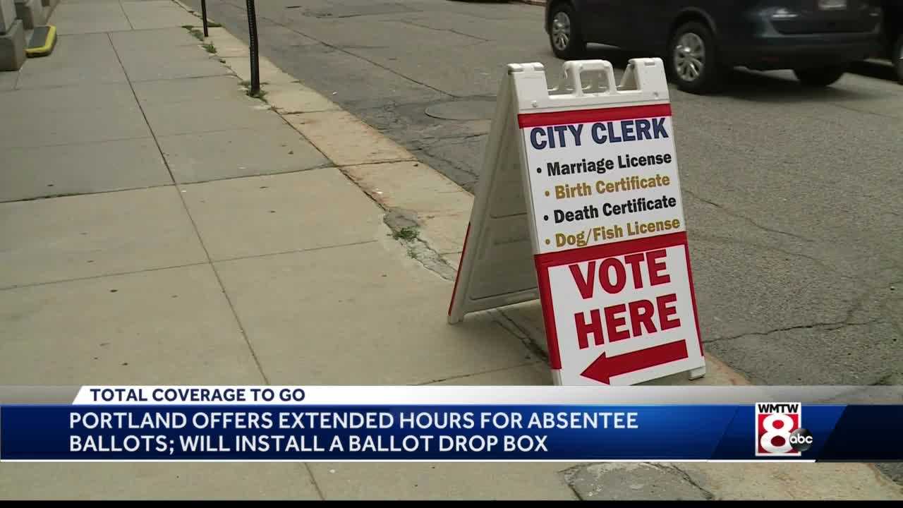 Portland To Offer Expanded Hours For Absentee Voting, Add Ballot Drop Box