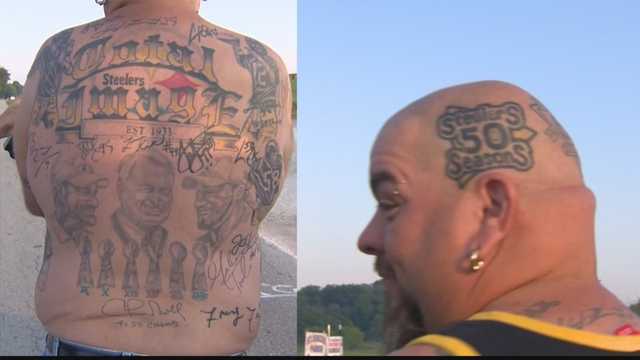 Steelers fans among most inked in the NFL