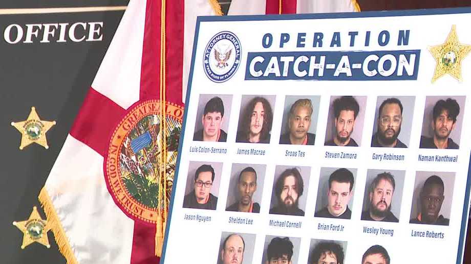 16 Arrested in Central Florida child predator sting