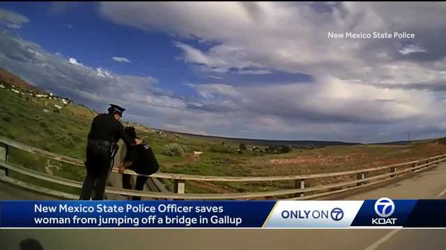 Wrong place, right time: NMSP officer saves woman from jumping off bridge - Vimarsana News