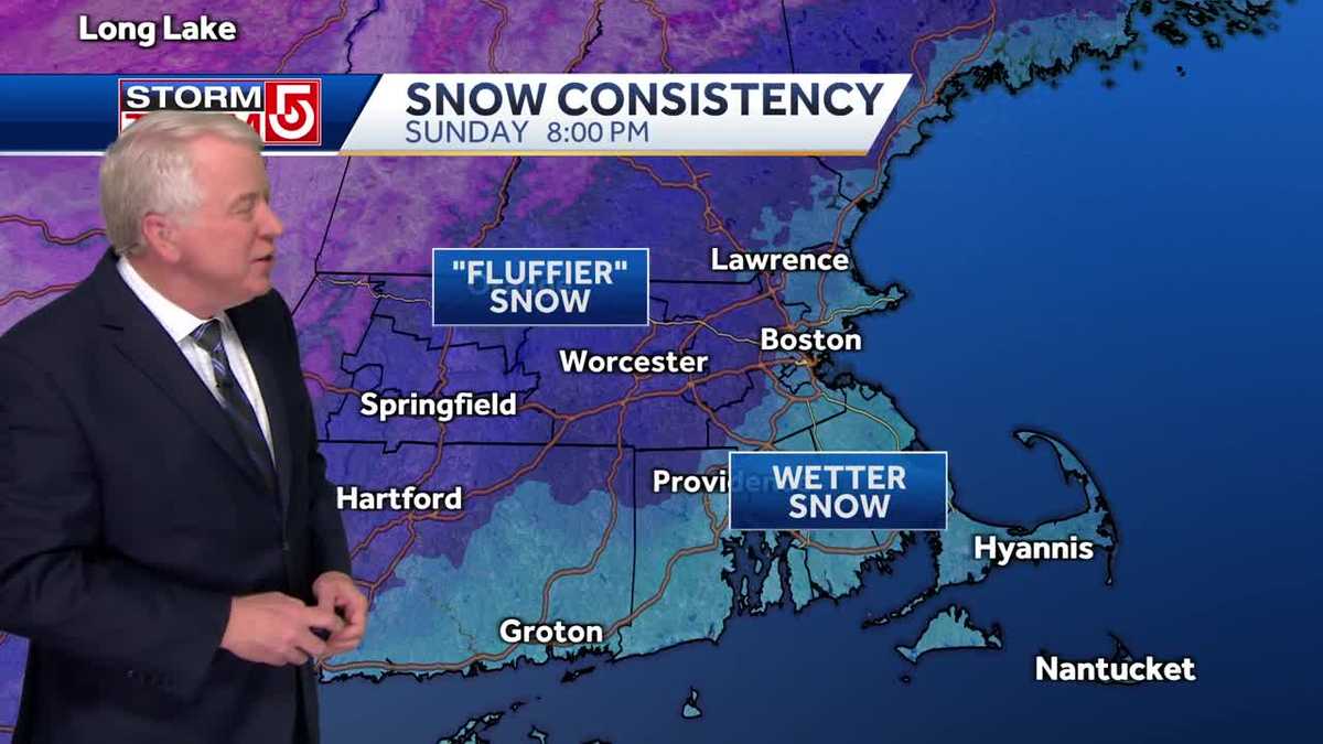 Video: Heaviest snow falls overnight, deep freeze follows