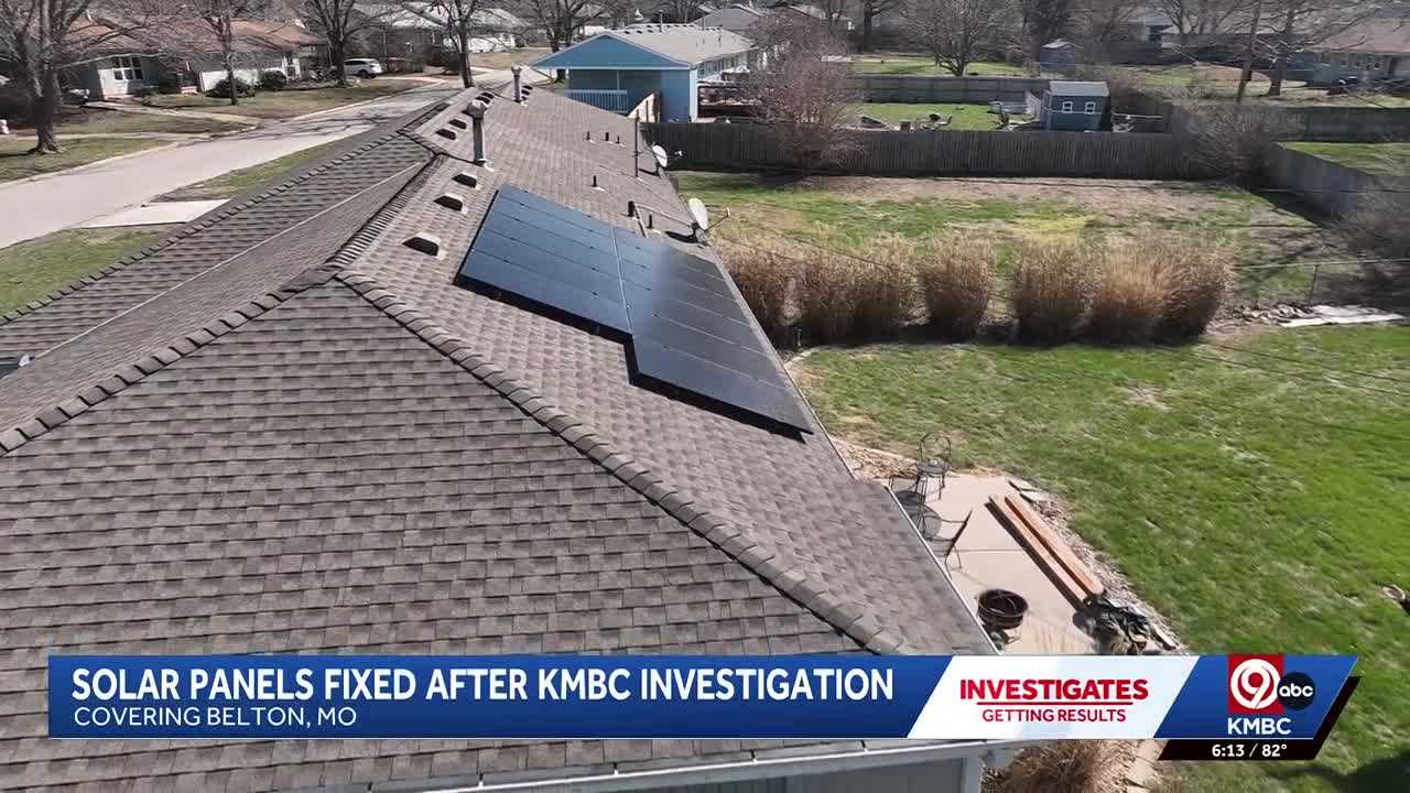kmbc.com - Matt Flener - Retired Marine gets help with solar panels after KMBC investigation