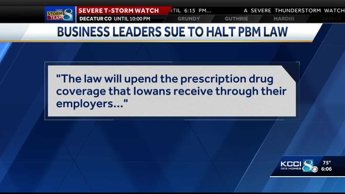 Businesses, organizations file lawsuit challenging new Iowa pharmacy regulations