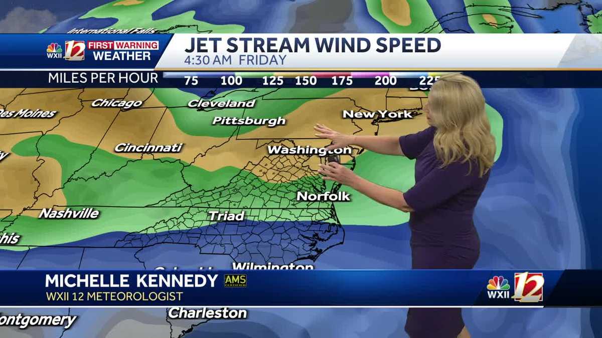 WATCH: Severe storm threats in North Carolina on Friday - WXII