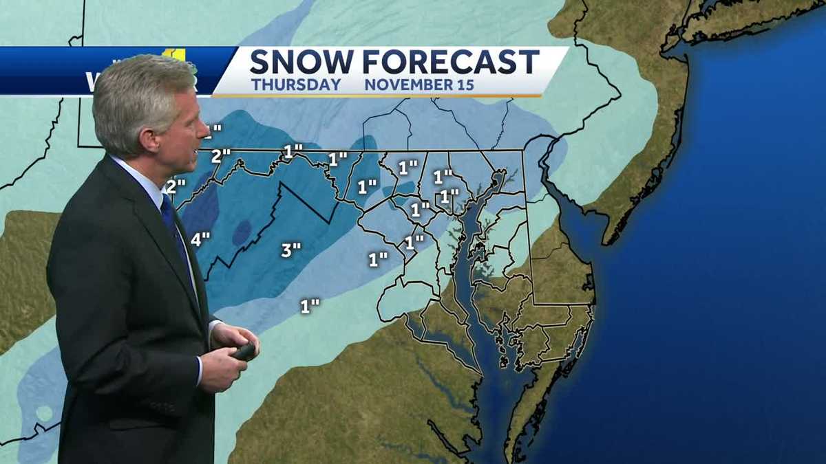 Snow, sleet mix in 7day forecast