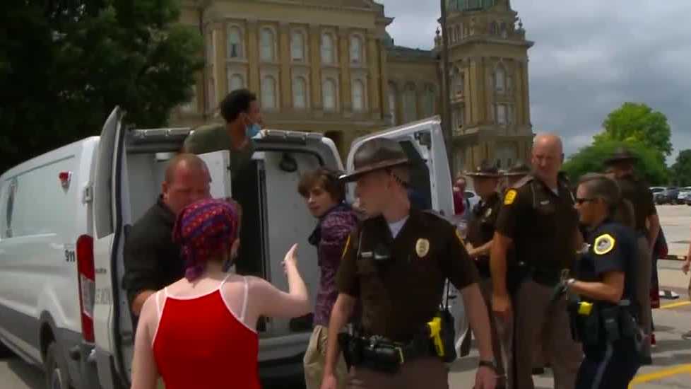 Iowa Activist's Felony Charges From 2020 Protests Are Dropped