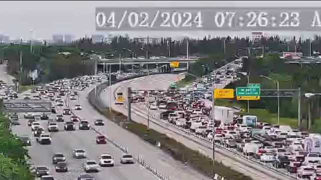 Standoff with Florida robbery suspect closed I-95 southbound in Miami for hours - Vimarsana News