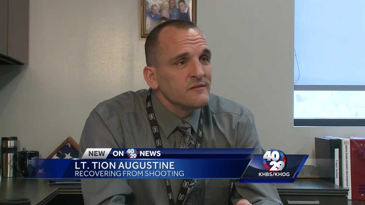 Lt. Augustine addresses recovery 1 year after being shot