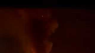 Video: Commercial building collapses after large fire in Thomasville