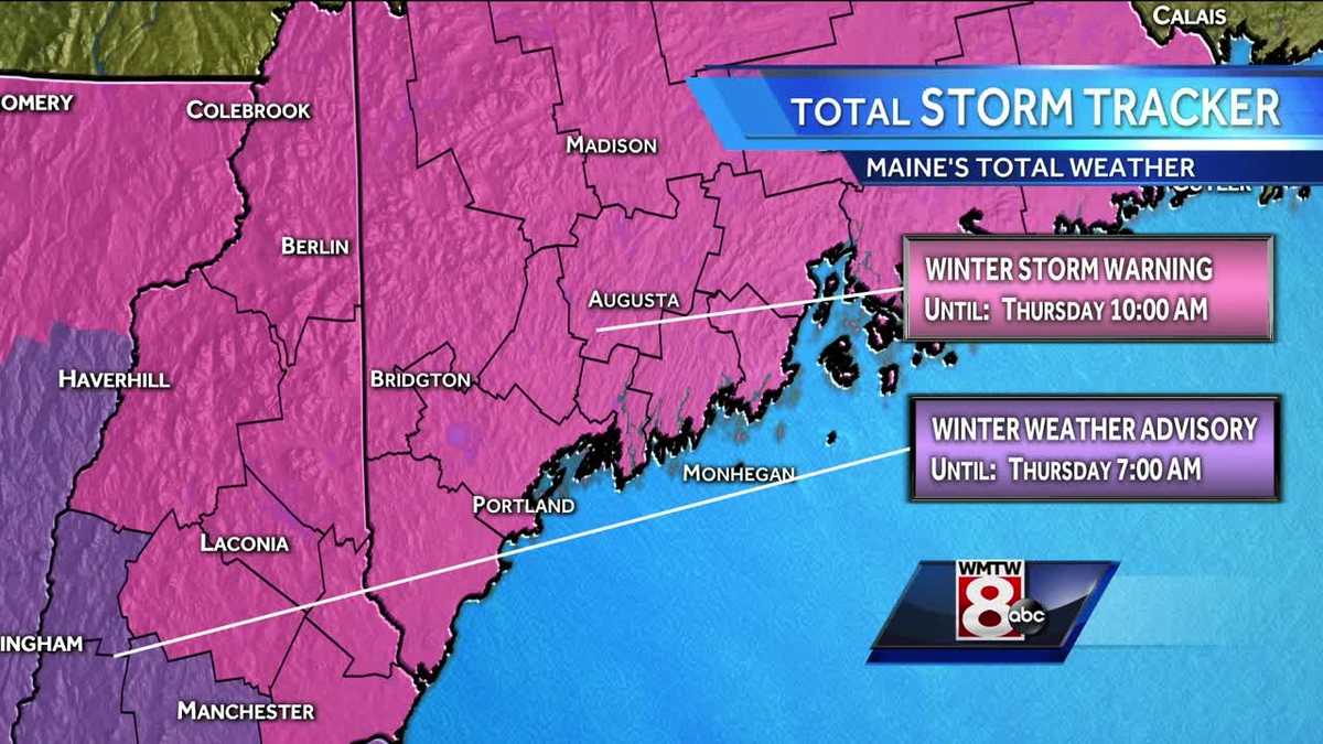 Roger's updated storm forecast