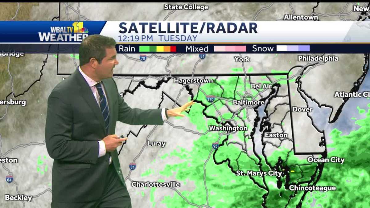 Chilly and cloudy day, warmer weekend on the way