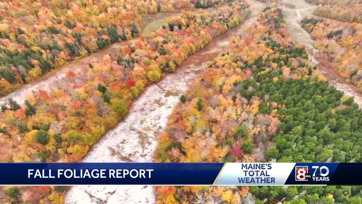 Maine reaches peak fall foliage