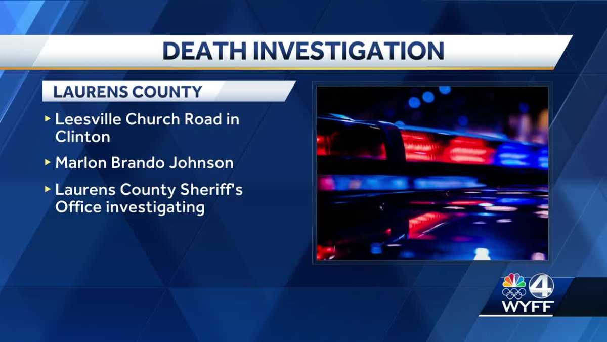 65yearold man dead after 'incident' in Laurens County, deputy coroner