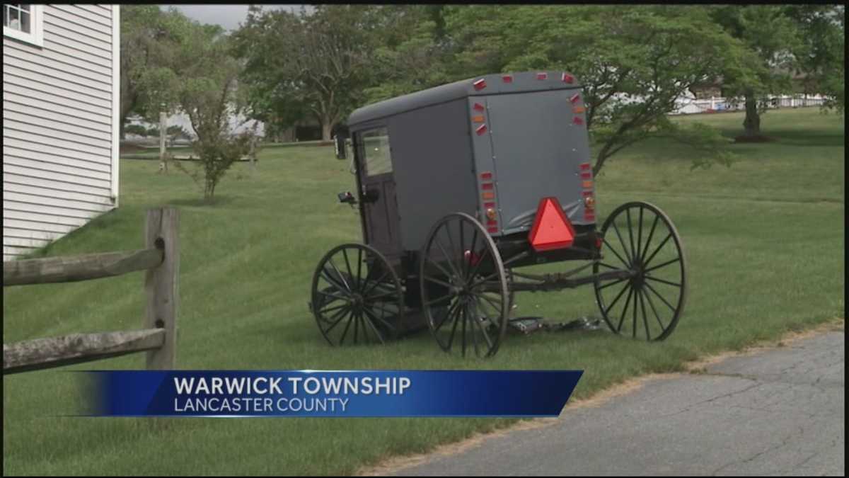 Horse-and-buggy collides with truck in Lancaster County; horse put down