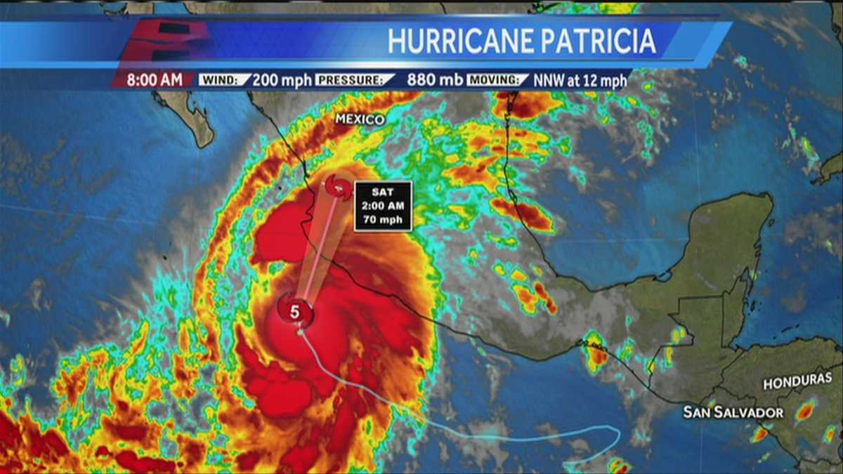 Monster storm: Patricia breaking records