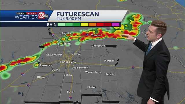 KANSAS CITY WEATHER: Spotty showers, thunderstorms possible; storms mostly in northern counties - Vimarsana News
