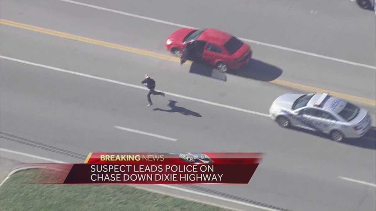 Bank Robbery Suspect Leads Police On Chase 