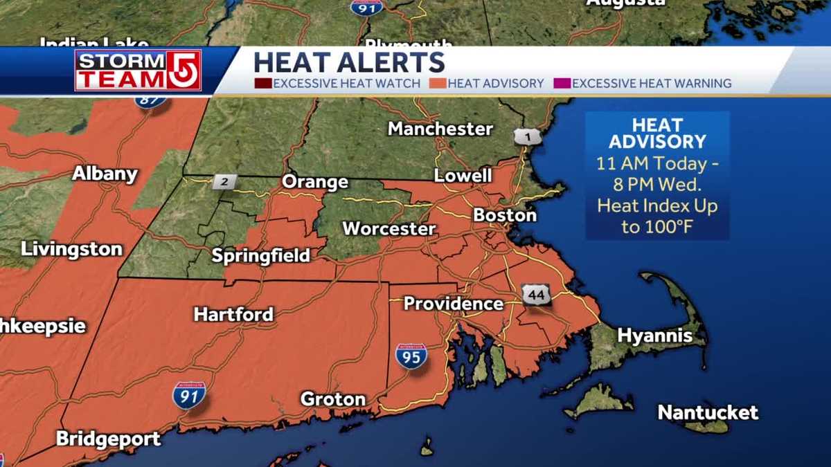 Video: Heat advisory as temps soar into 90s