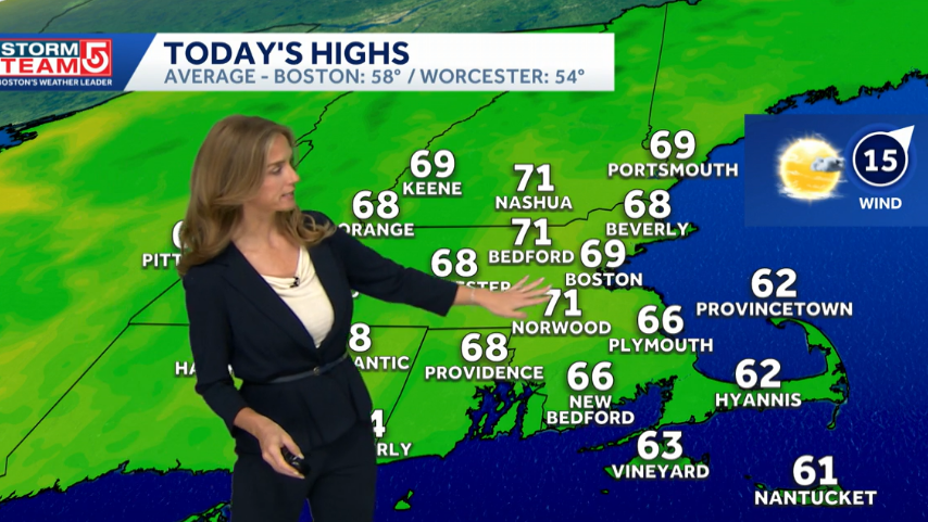 Video: Warm finish to week, cooler Halloween - WCVB