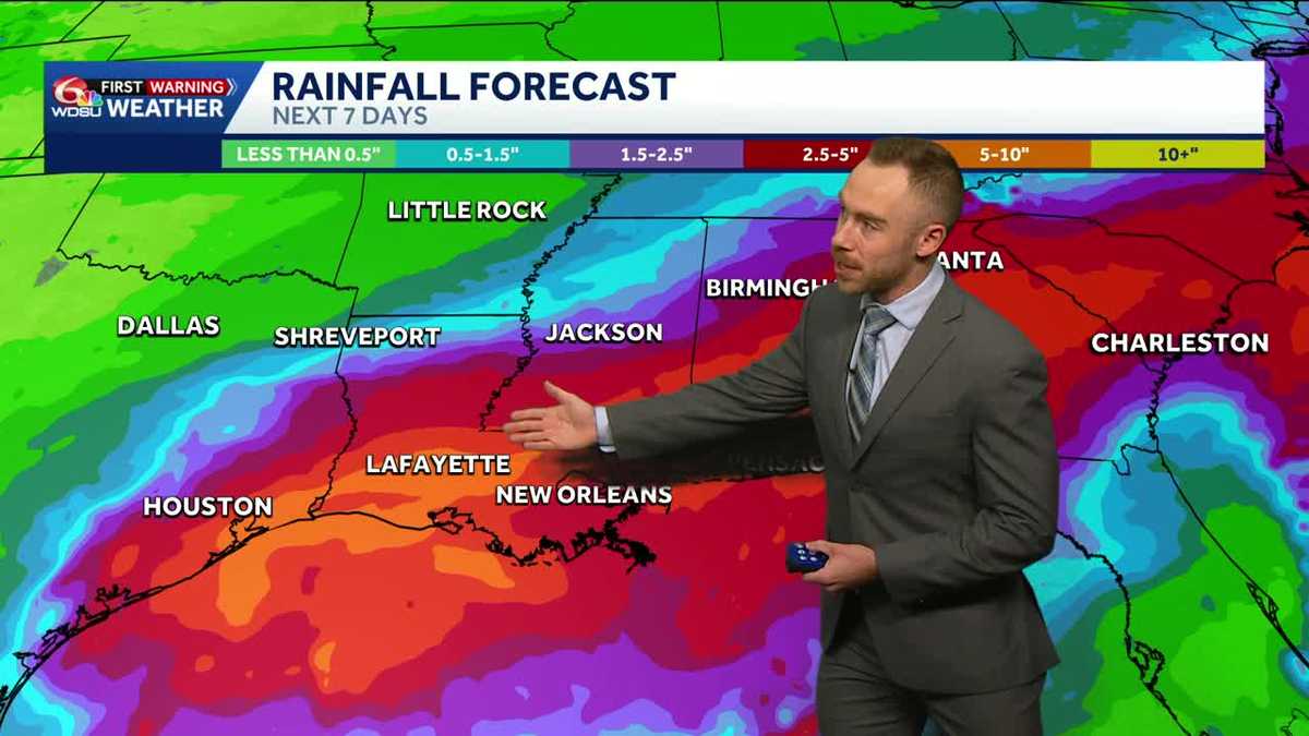 Weather Impact Day Monday-Monday Night. More rain & few storms on the way!