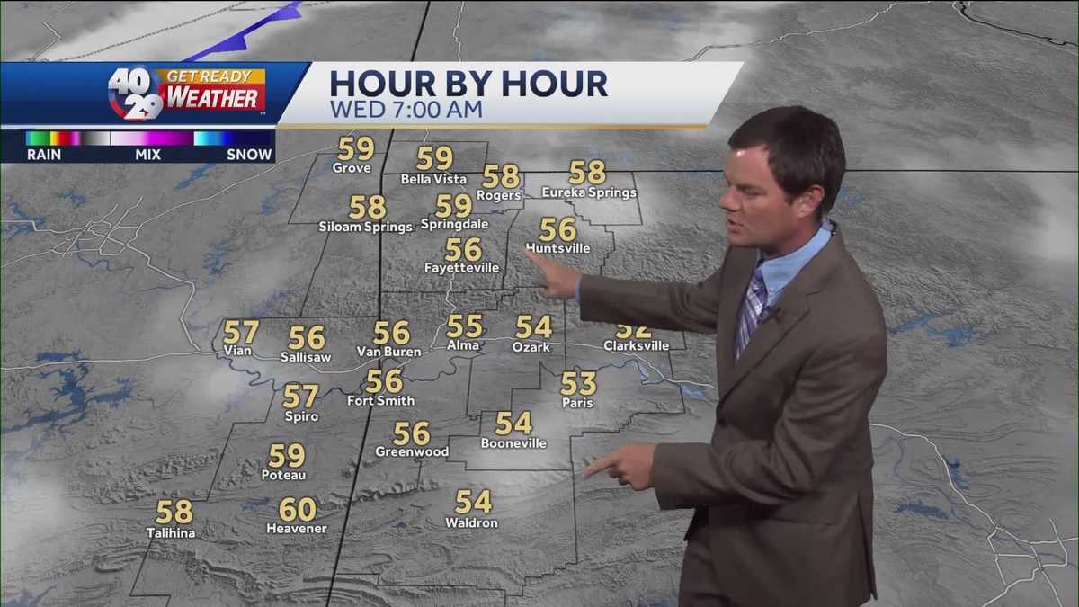 FORECAST: Sunshine Today, Showers This Evening