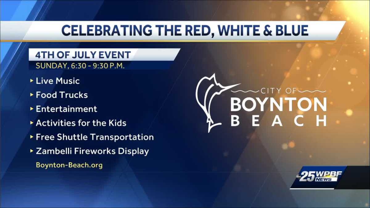 Boynton Beach 4th of July celebration